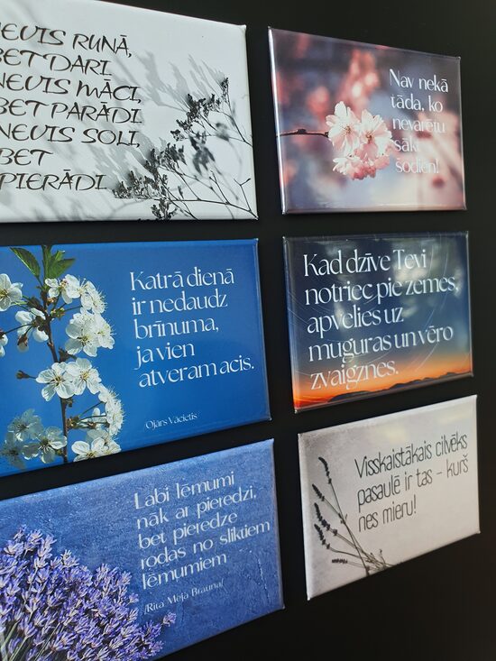 Iedvesmas Magnēts 53x78 mm