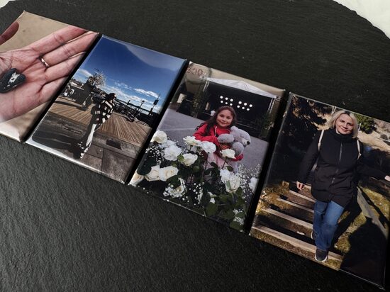 Foto Magnētu 53x78 mm KOMPLEKTS 4 gab.